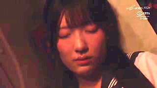 Night Bus Terror: Asian Schoolgirl's Silent Orgasm. Asian Erotic Video. x1x4C86A7563A359D2BDA