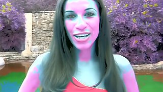 Katalina And Monica: Two Perfect Shaved Pussy For A Big Cock - Monica Breeze, Katalina Linda And Donny Long