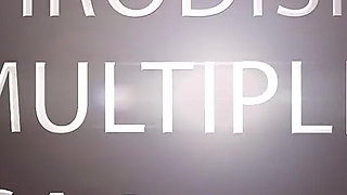 Bound Brunette Babe in Intense Fetish Orgasm Session