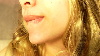 I Play with the Dildo, I Make Funny Faces, I Masturbate with My Belly, I Play with My Breasts and Ride the Dildo