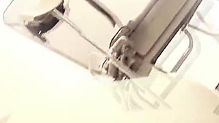 Blonde slut gets dominated by a nasty domina