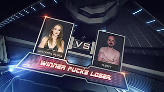 Cheyenne Jewel Vs Fluffy Mixed Wrestling