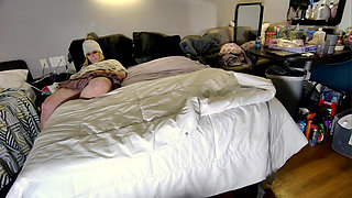 Take Her in Pleated Skirt and Shirt, Emo College Girl