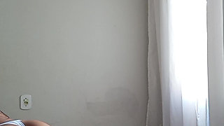 Beautiful brunette blowjob