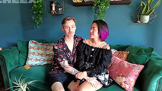 Dan And Sushi Enjoys Hot Oral Adventure