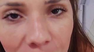 JOI Guided Handjob - Cum in My Little Mouth - Sofia Felix