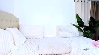 Horny blonde tranny hustler solo big cock jerking