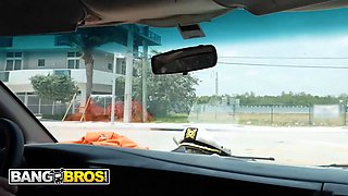 Bangbros - daya dare the handsome engineer takes the bus rail of her life and swallows ace’s explosion