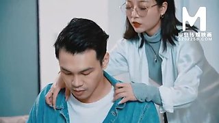 Chinese [Domestic] Madou Media Works - Erotic Consultant Strong Man Big Dick Husband Starring in Master Version 001 - Free Stream