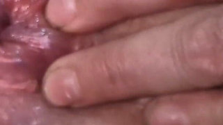 Fingering Ass MILF GILF Solo