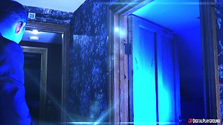 Threesome sex with glamour Natalia Starr