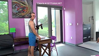 Blond Rae West Explores BBC Anal Scene Passion