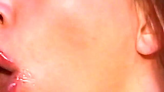 Ggg - Squirts in My Face! Hairy Slut Gets the Full Load of Cum in Her Face!