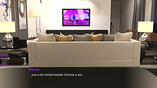 Rediscovering Maria - Gameplay -roleplay - Couple Slowly Moves Them to Cuckold and Wife Sexy Lingerie