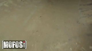 Mofos - Jordi El Nino Polla finds Bella Rico totally bare & ready for a wild screw in an sudden urban setting