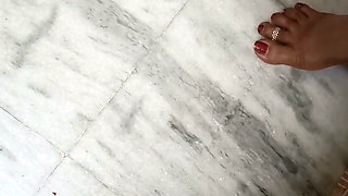 Desi Beautiful Peddamma Fucking with Stepsister Stepson in Home Telugu Audio