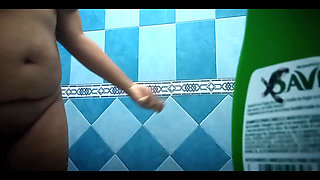 Karmica Taking a Shower