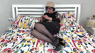 Hairy Mature Gets Extreme DP Gangbanged